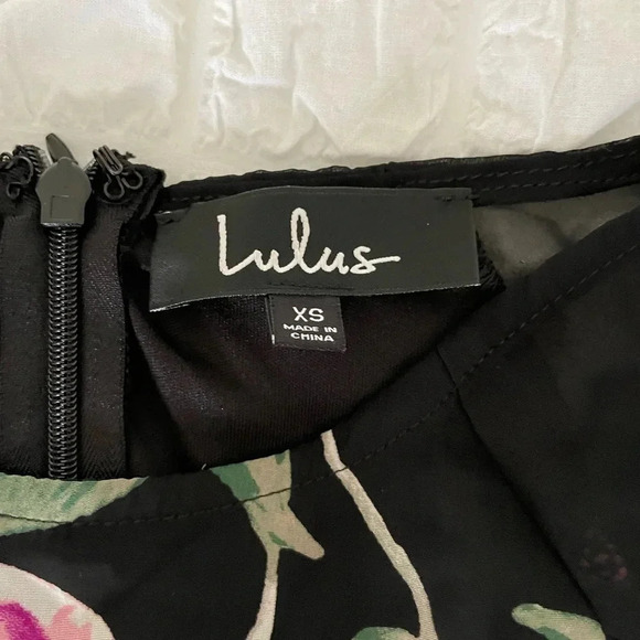 Lulus Once & flor all floral ruffle midi dress - Picture 9 of 15